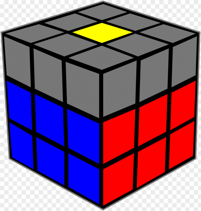 Cube Rubik's Three-dimensional Space Speedcubing Clip Art PNG