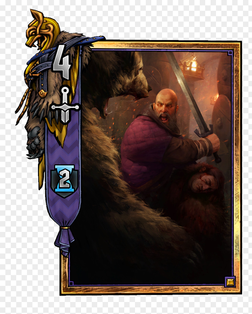 Gwent: The Witcher Card Game 3: Wild Hunt – Blood And Wine CD Projekt Playing Berserker PNG
