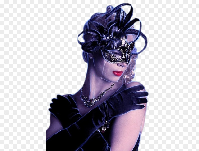Mask Animation Woman PNG