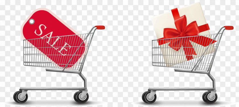 Shopping Cart Online Bag PNG