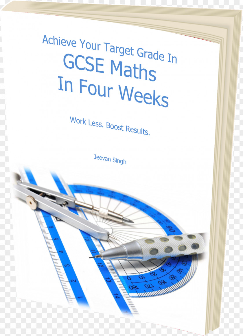 Mathematics GCSE Maths In Four Weeks Revision Guide Achieve Your Target Grade General Certificate Of Secondary Education School PNG