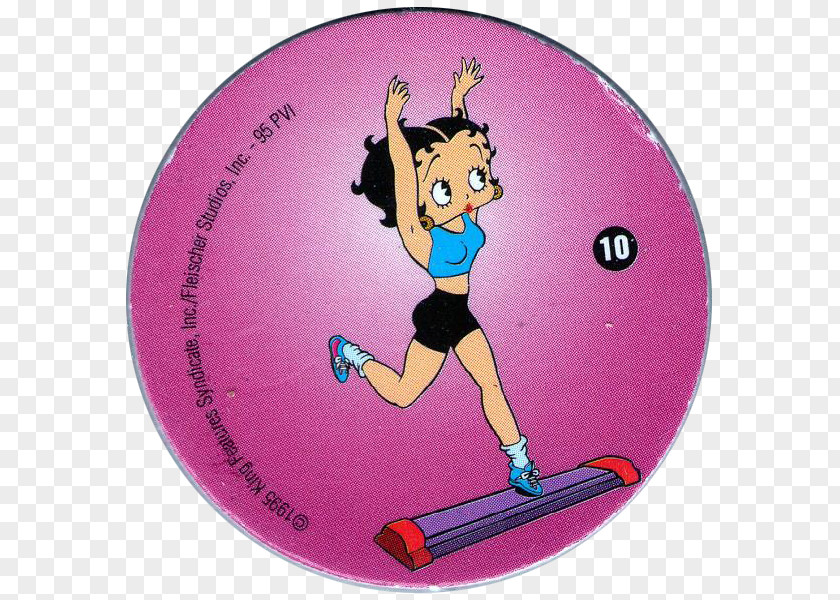 Betty Boop Painting Weight Training Sit-up Exercise PNG