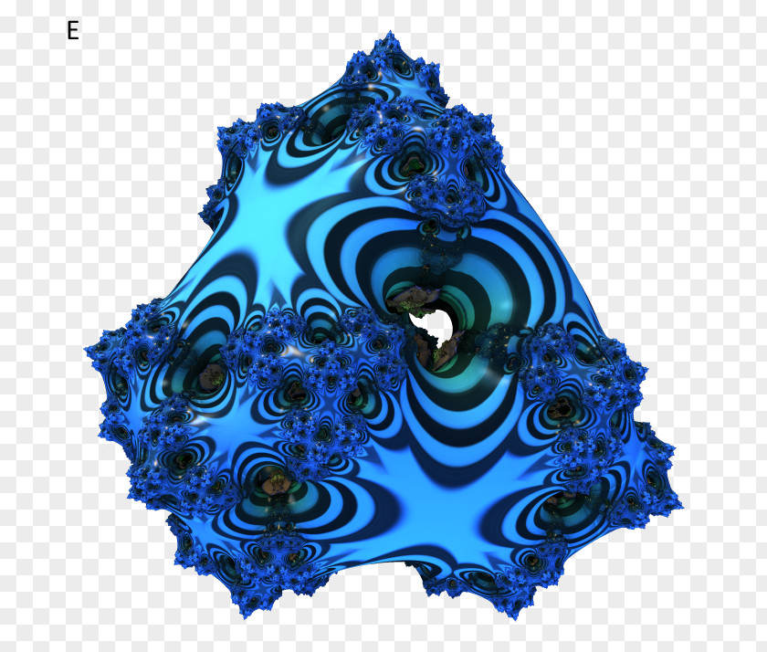 Blue Stripes Symmetry Organism Pattern PNG