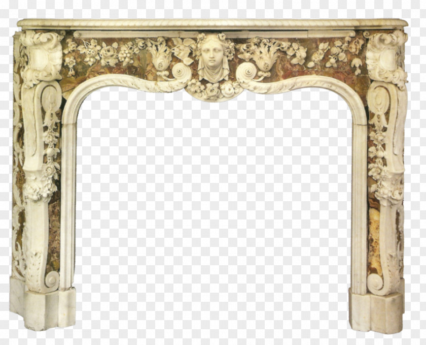 MARBLE Fireplace Table Clip Art PNG