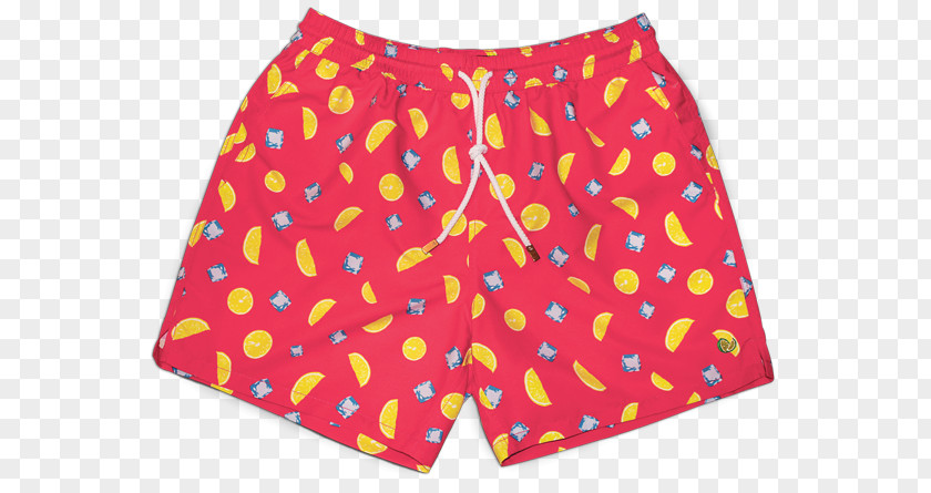 Pink Lemonade Underpants Swimsuit Swim Briefs Trunks PNG