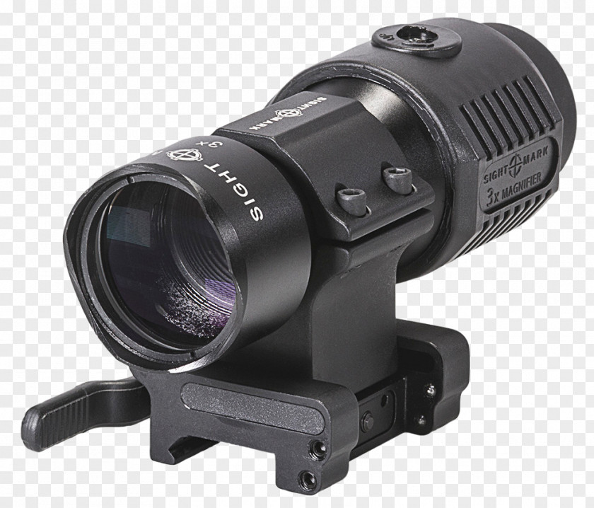 Red Dot Sight Telescopic Reflector Magnification PNG