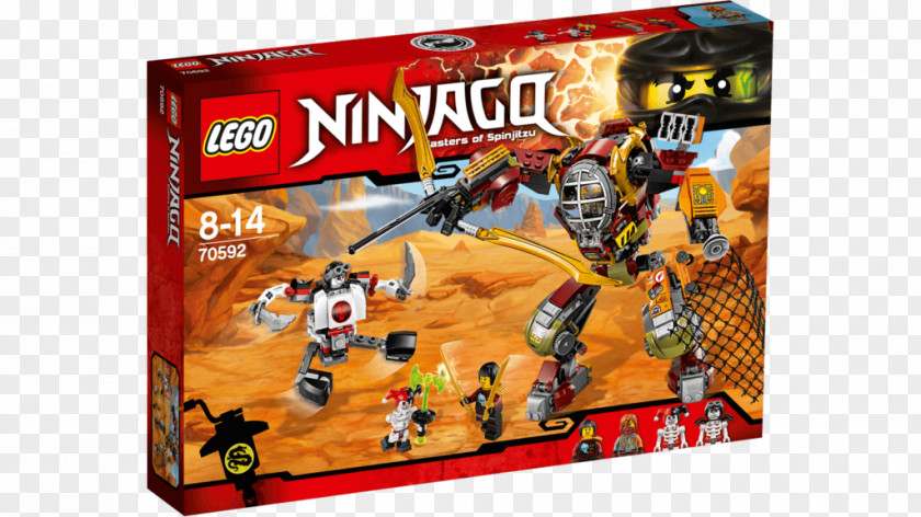 Toy LEGO 70615 THE NINJAGO MOVIE Fire Mech 70756 Dojo Showdown PNG