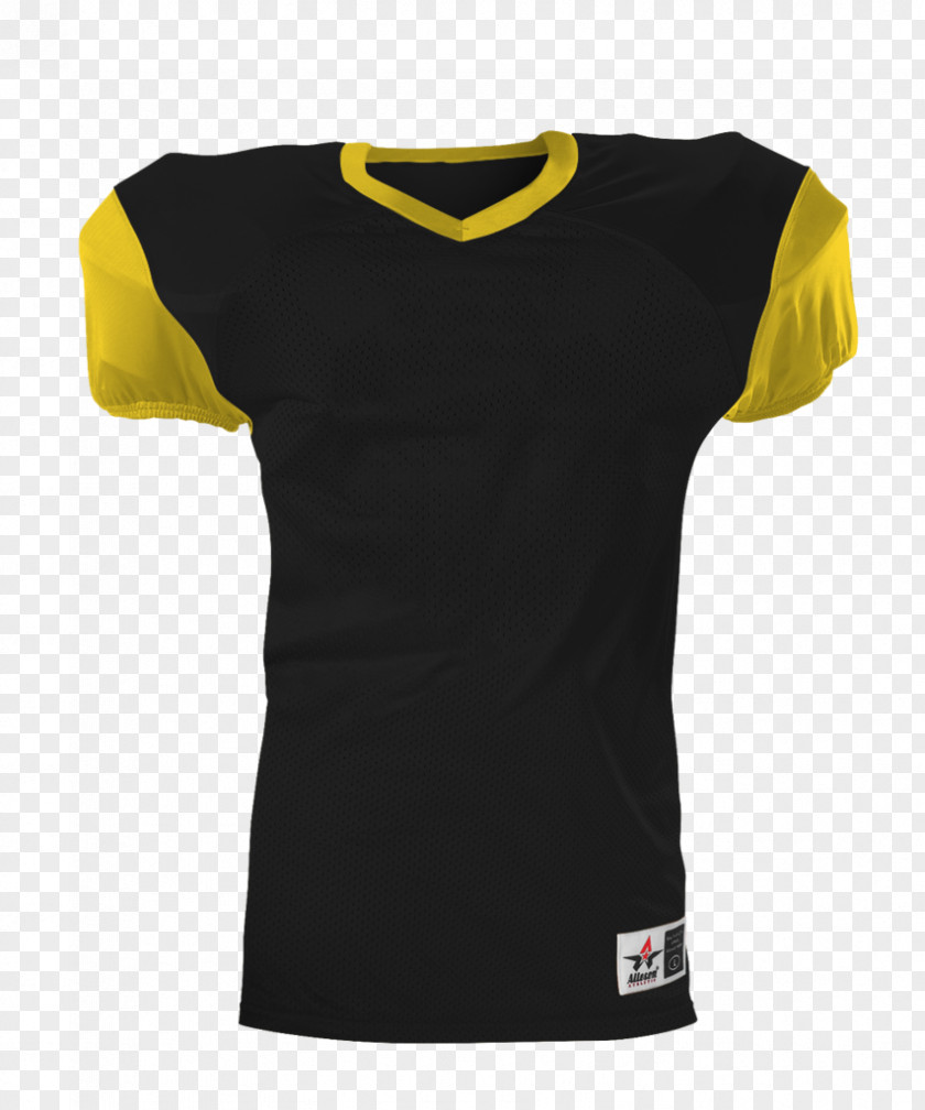 Gold Football T-shirt Shoulder Sleeve PNG