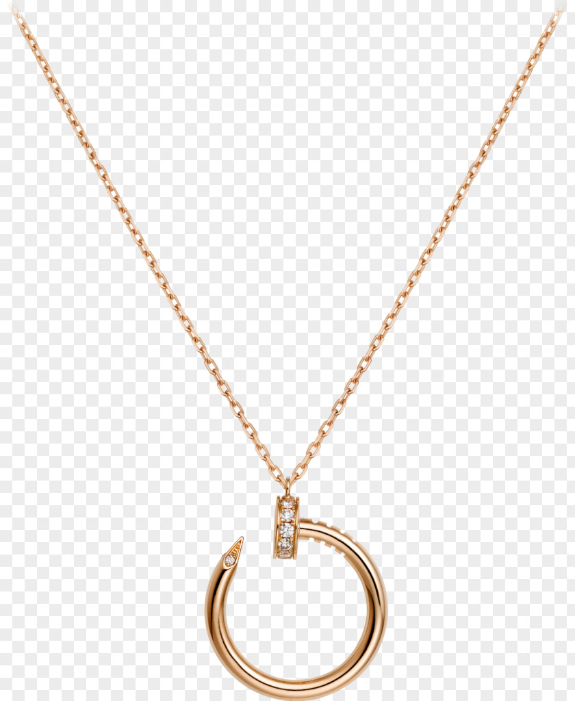Necklace Jewellery Cartier Gold Diamond PNG
