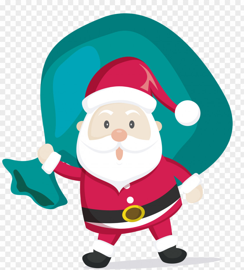 Santa Claus Christmas Decoration PNG