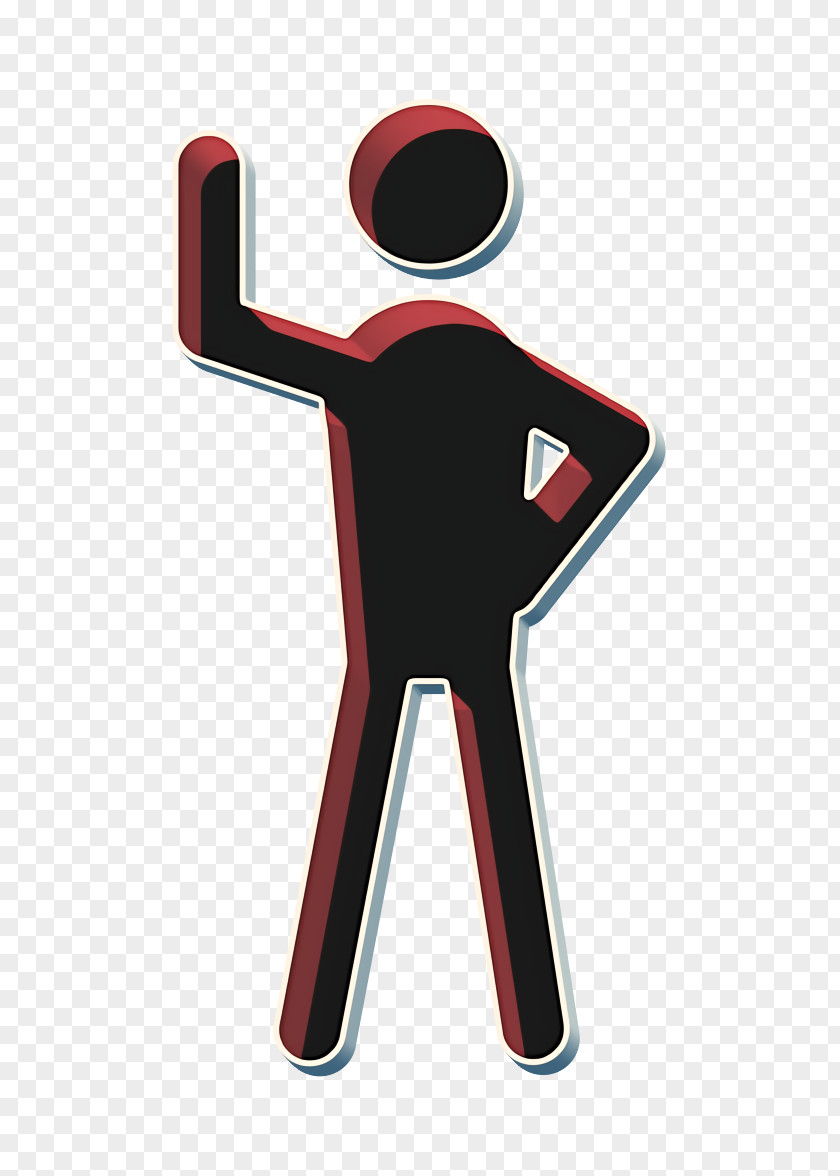 Sign Superhero Icon Attitude Behaviour Human PNG