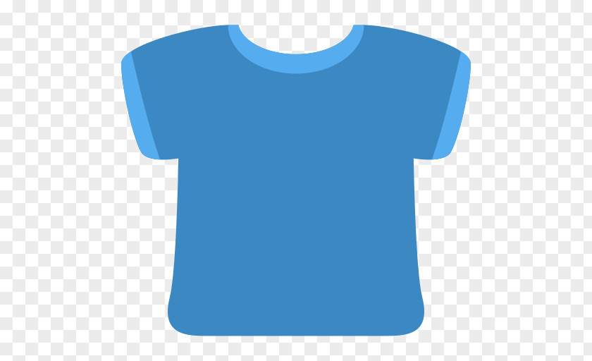 Top Sleeve Blue T-shirt Clothing Turquoise Cobalt PNG