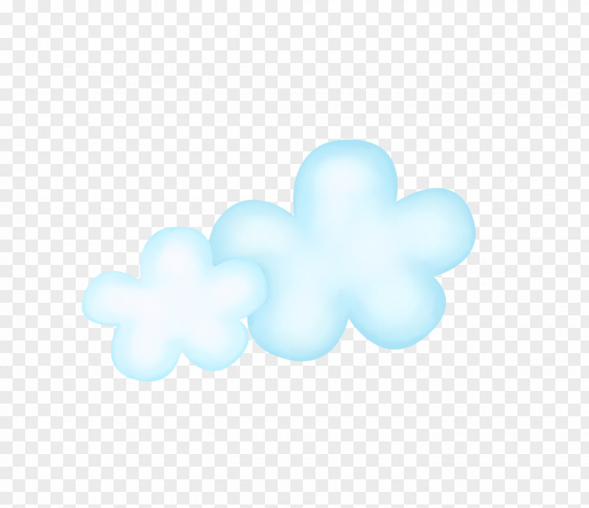 White Clouds Sky Pattern PNG
