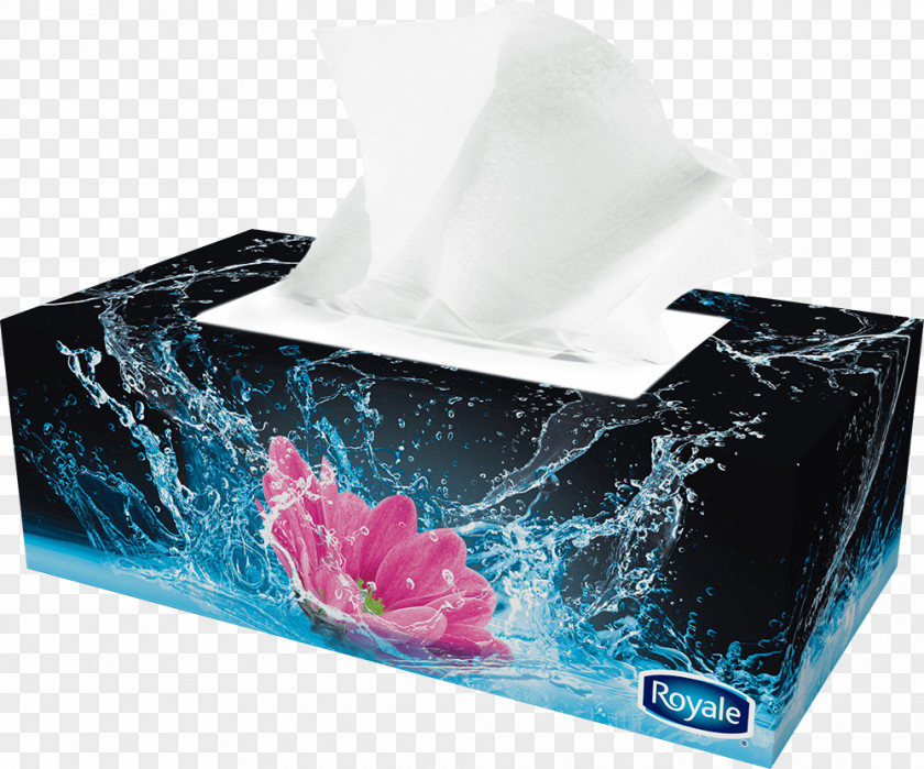 Design Paper Facial Tissues Royale Kleenex PNG