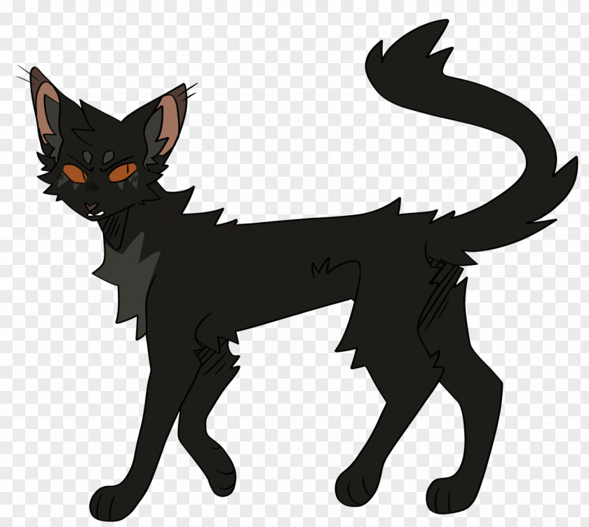 Kitten Black Cat Whiskers Dog PNG