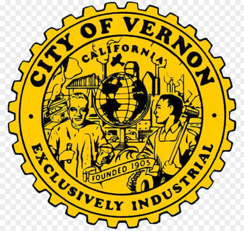 Logo Gold Vernon City Hall South Gate Palmdale San Dimas Monterey Park PNG