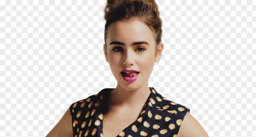Model Lily Collins Celebrity Photo Shoot Fashion PNG
