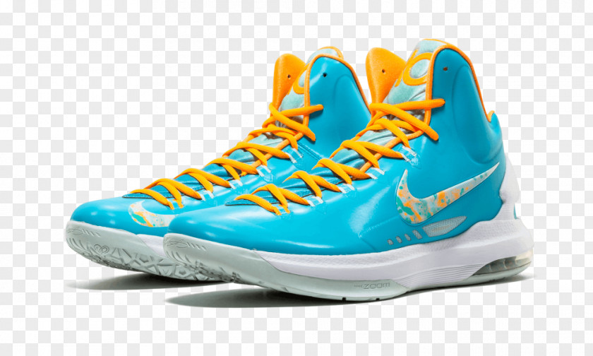 Nike Sports Shoes Blue Zoom KD Line PNG