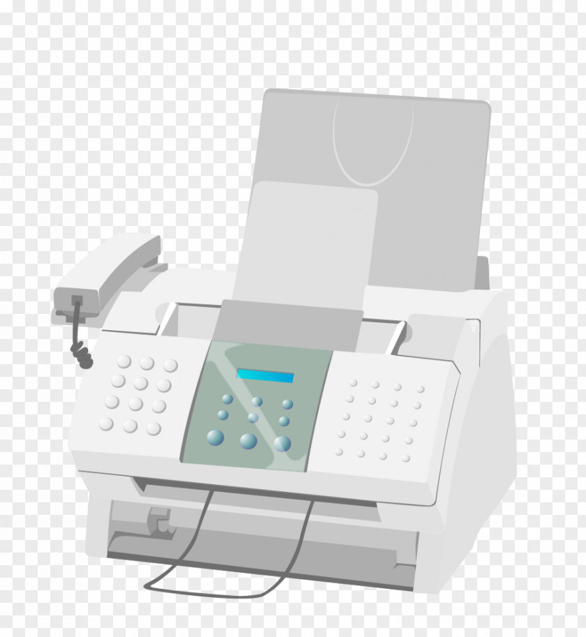 Vector Printer Technology System PNG