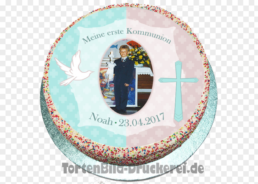 Bisquit TortenBild-Druckerei Birthday Cake Communion Confirmation PNG