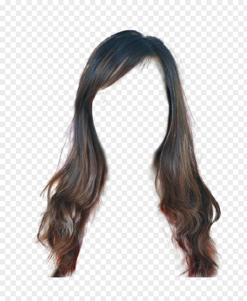 Hair Long Wig Hairstyle Step Cutting PNG