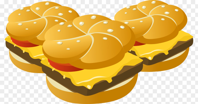 Meat Hamburger Cheeseburger Fast Food Clip Art PNG