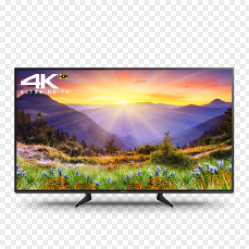Smart Tv Panasonic EX600 LED-backlit LCD 4K Resolution TV Ultra-high-definition Television PNG