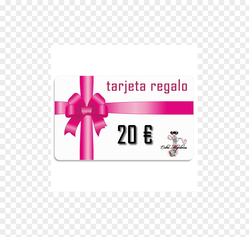 Tarjeta De Regalo Logo Pink M Font Rectangle Product PNG