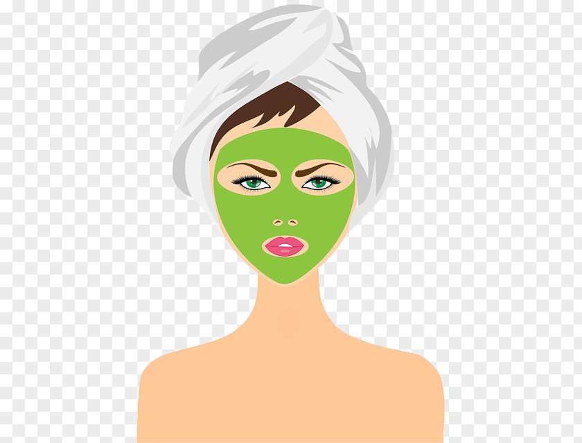 Face Facial Mask Skin Care Lotion PNG
