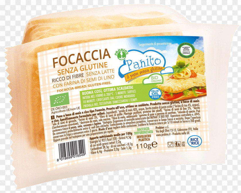 Focaccia Gluten-free Diet United Kingdom Organic Food PNG