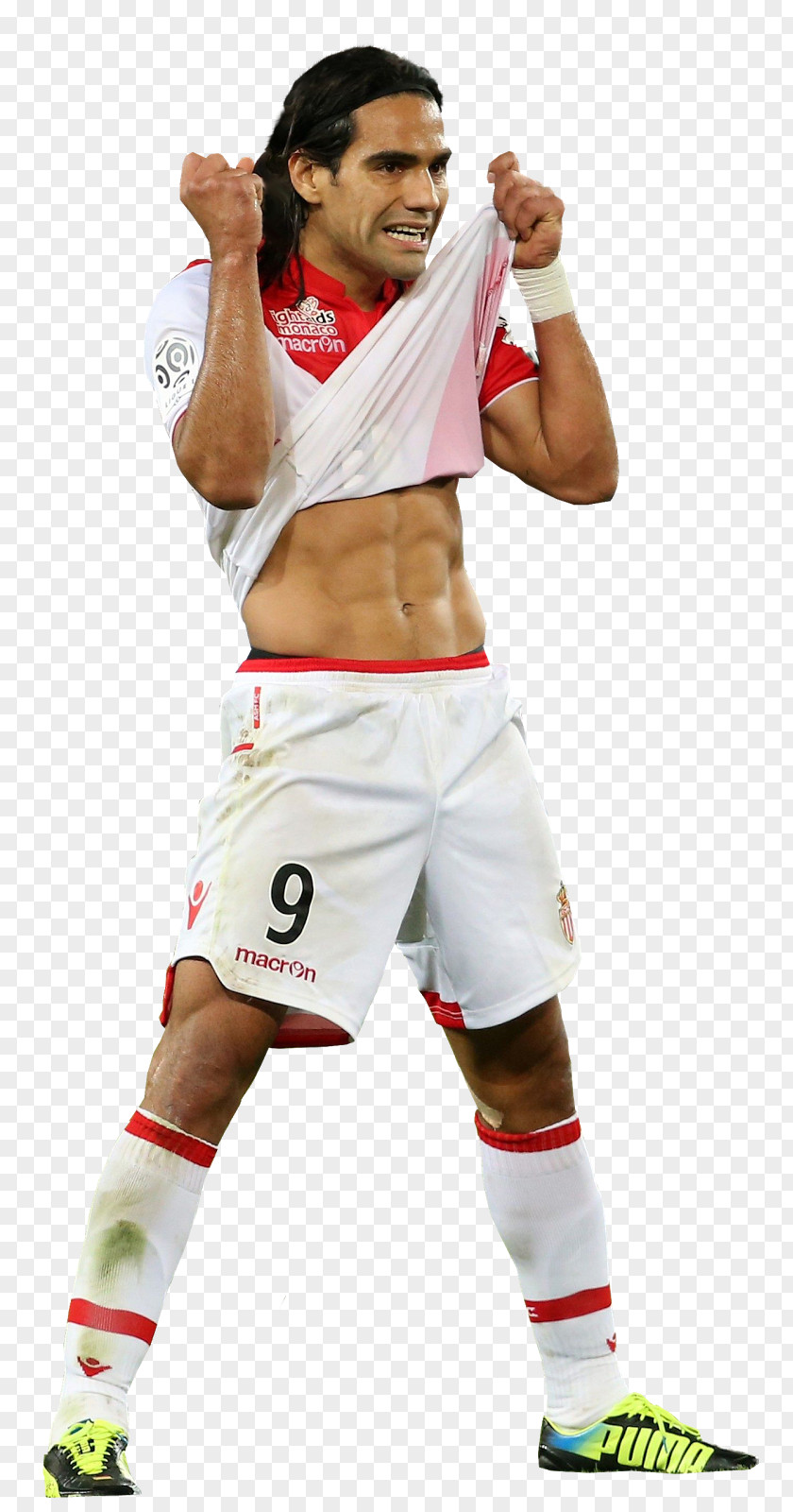 Football Radamel Falcao AS Monaco FC Jersey Player PNG