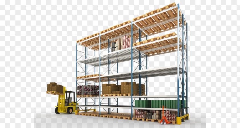 Metal Block Stillage Warehouse Фронтальные стеллажи Crane Cargo PNG