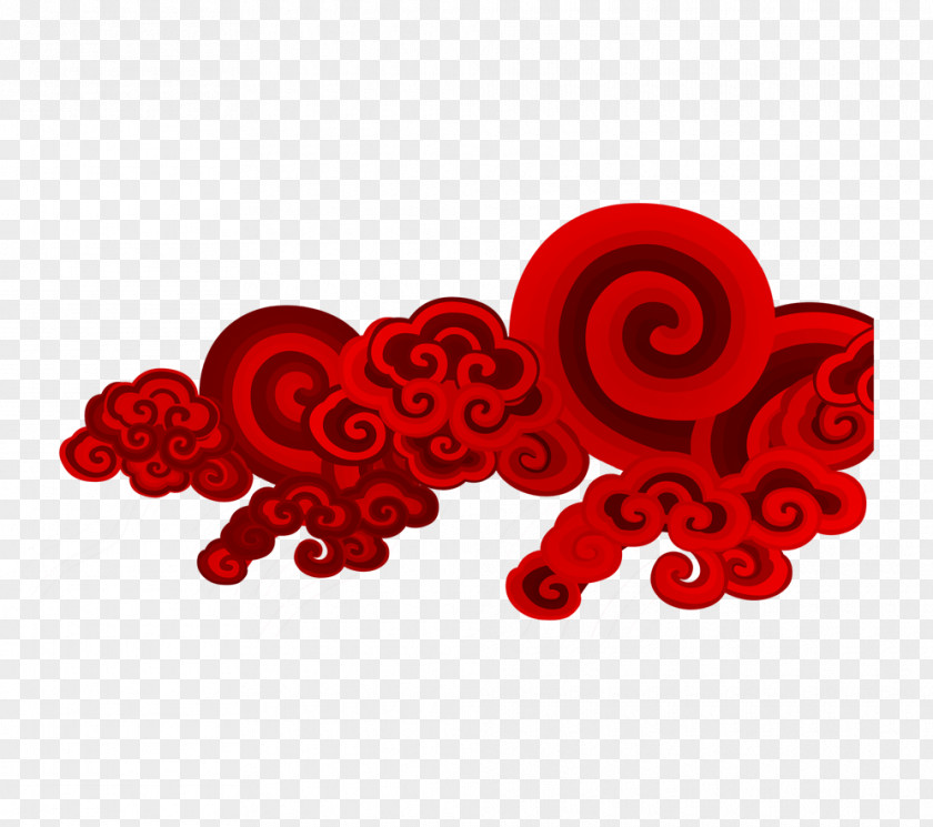 Red Clouds Cloud PNG