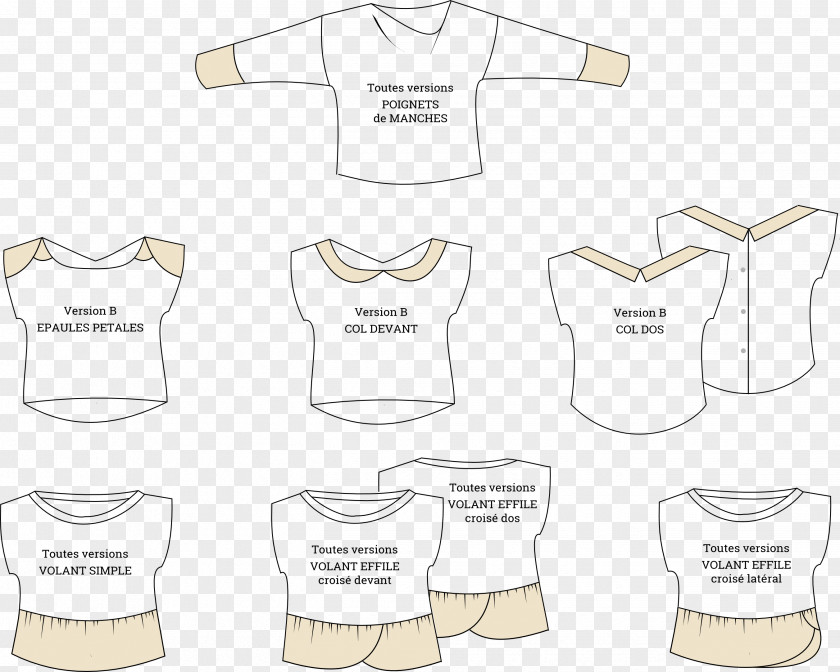 T-shirt Sewing Dress Neckline Pattern PNG