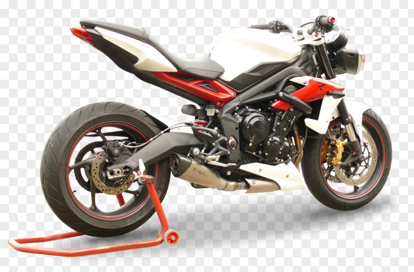 Triumph Street Triple Exhaust System Car Motorcycles Ltd PNG