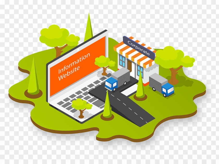 Business Digital Marketing Web Development E-commerce Online Shopping PNG