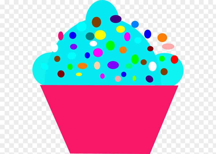 Cup Cake Cupcake Frosting & Icing Polka Dot Clip Art PNG