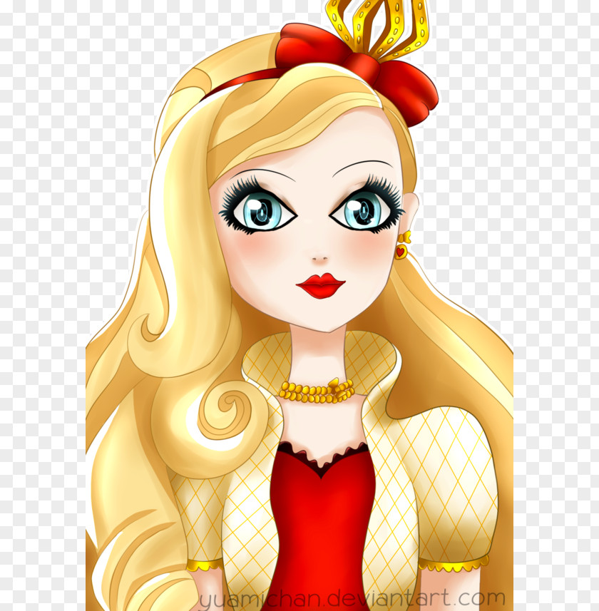 Happily Ever After High Legacy Day Apple White Doll Drawing PNG