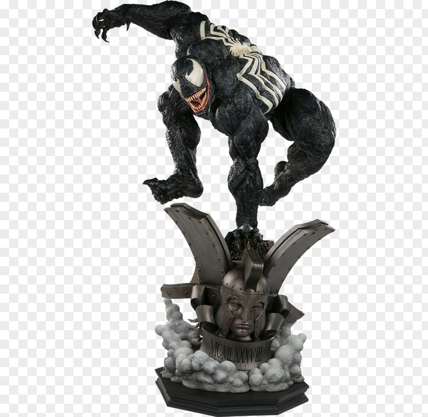 Marvel Venom Venom: Dark Origin Spider-Man Sideshow Collectibles Action & Toy Figures PNG