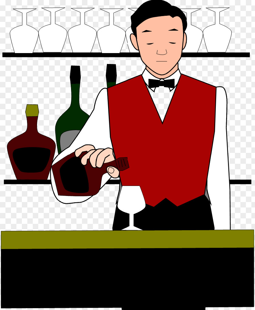 Bartender Cocktail Clip Art PNG