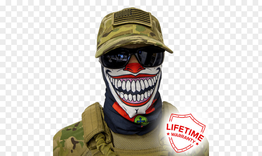 Clown Face Shield Mask Joker PNG