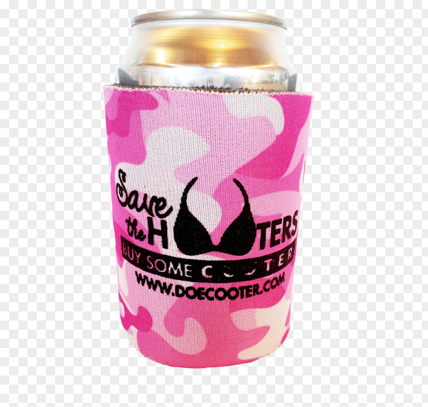 Cooter Davenport Koozie Deer Magnetic Can Cooler Product PNG