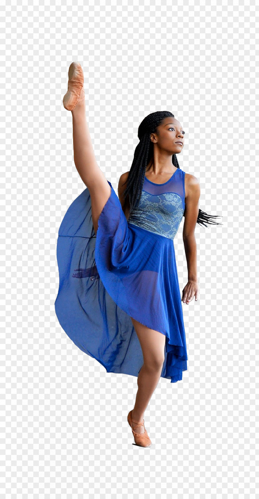 Recital Dance Costume Shoulder Gown PNG