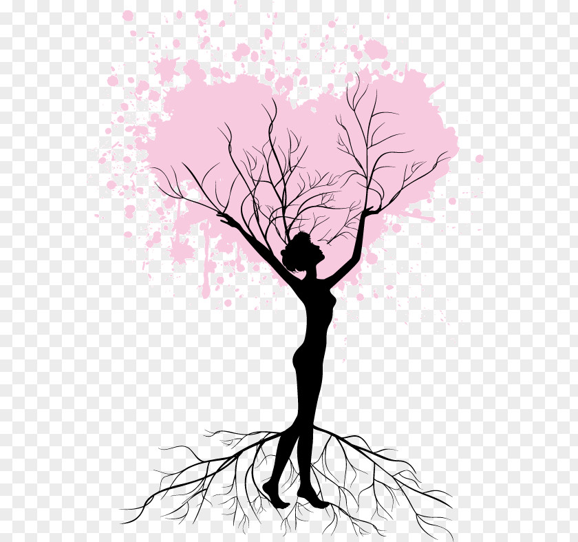 Tree Silhouette Vector Graphics Image Clip Art PNG
