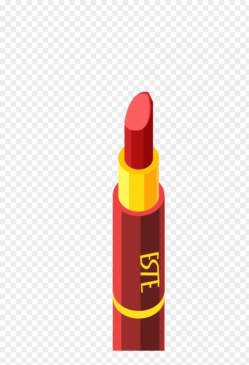 Cartoon Lipstick Cosmetics PNG