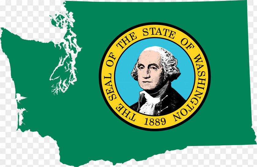 Flag George Washington Of California U.S. State PNG