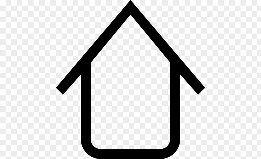 House Shape Arrow PNG