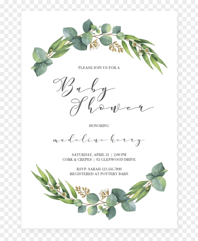 Invitation Baby Shower Wedding Template Microsoft Word Table Calligraphy PNG