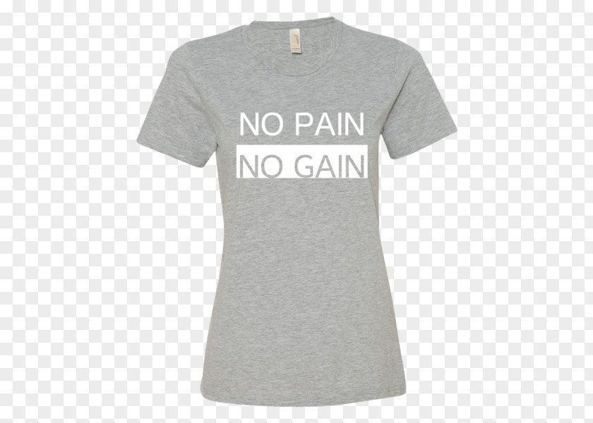 No Pain Gain T-shirt Hoodie Spreadshirt Clothing PNG