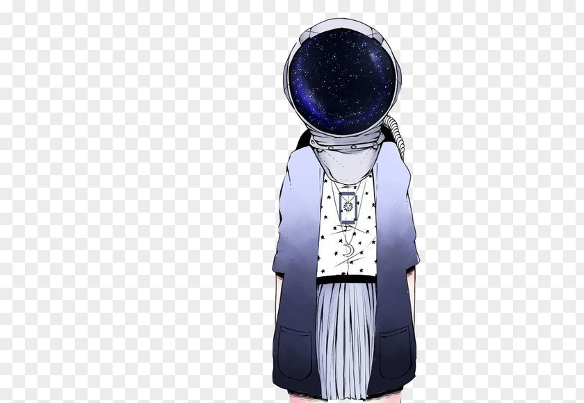 Astronaut Drawing Illustrator Illustration Painter Outerwear PNG